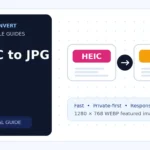 convert HEIC to JPG