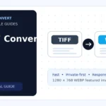 convert TIFF images