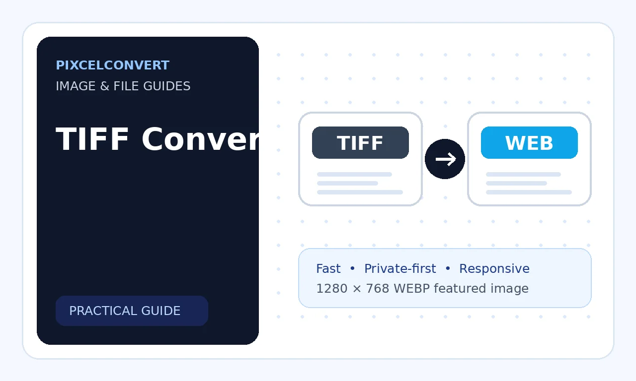 convert TIFF images