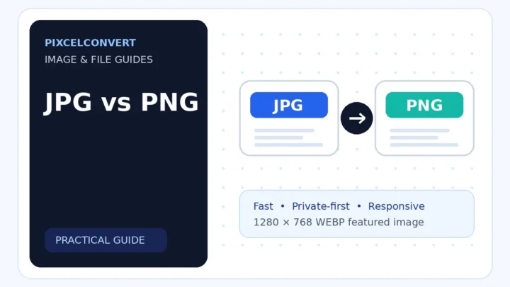 JPG vs PNG