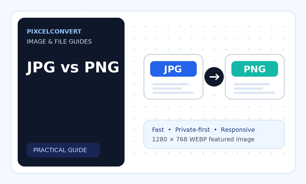 JPG vs PNG