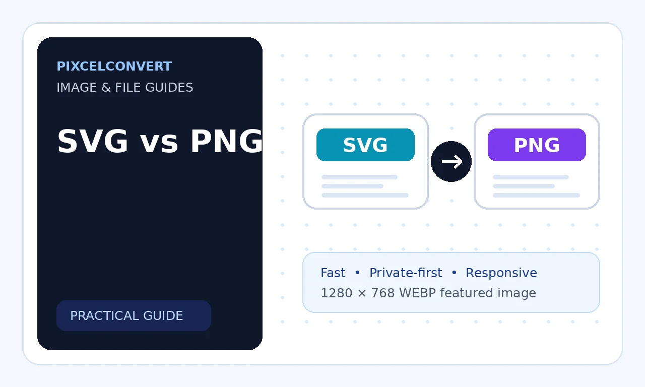 SVG vs PNG